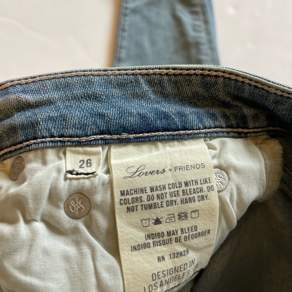 Lovers + Friends Mason Jeans in Pacific Wash - Picture 11 of 12